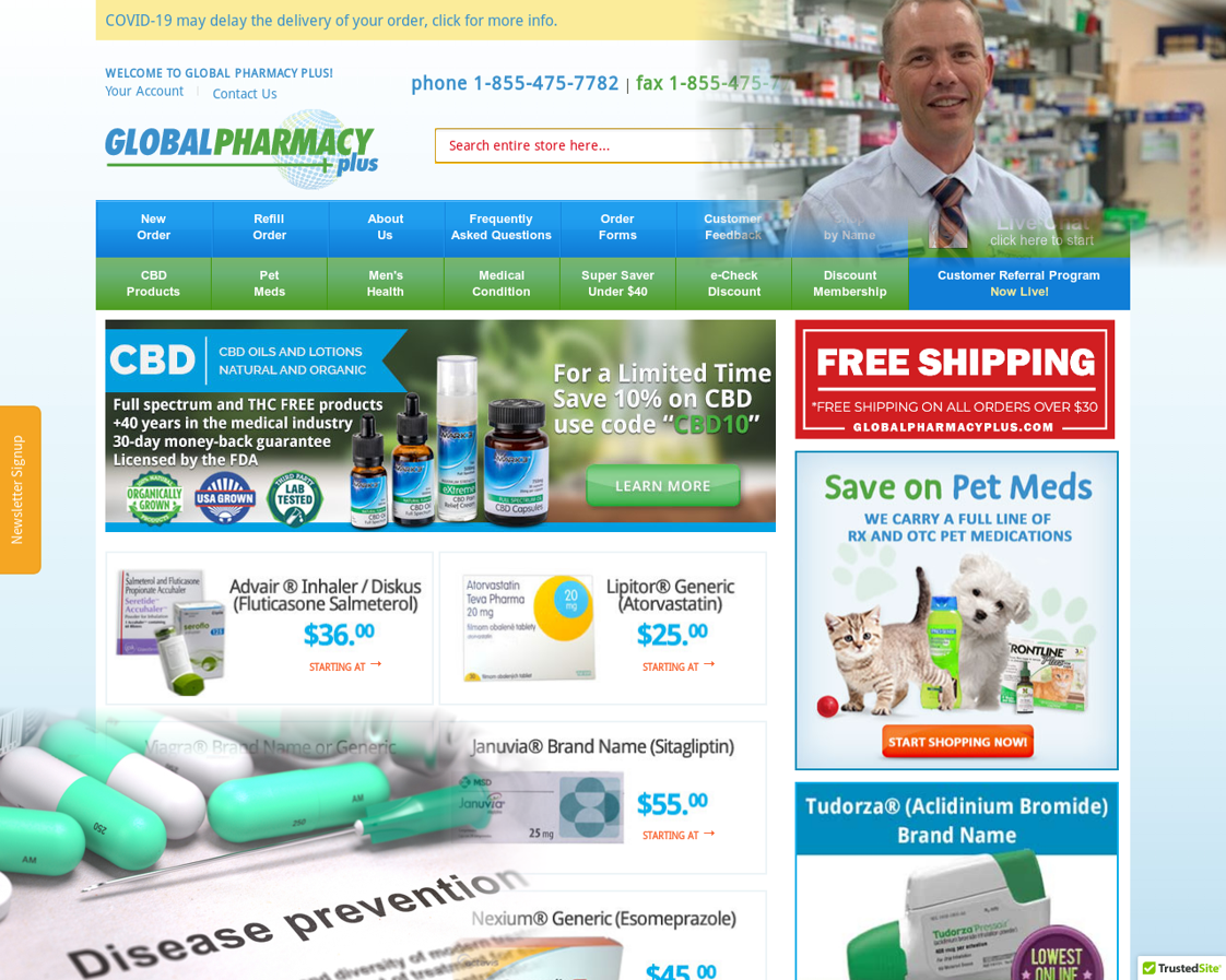 Global Pharmacy Plus Review Not The Best Pharmacy For Shipping Drugs